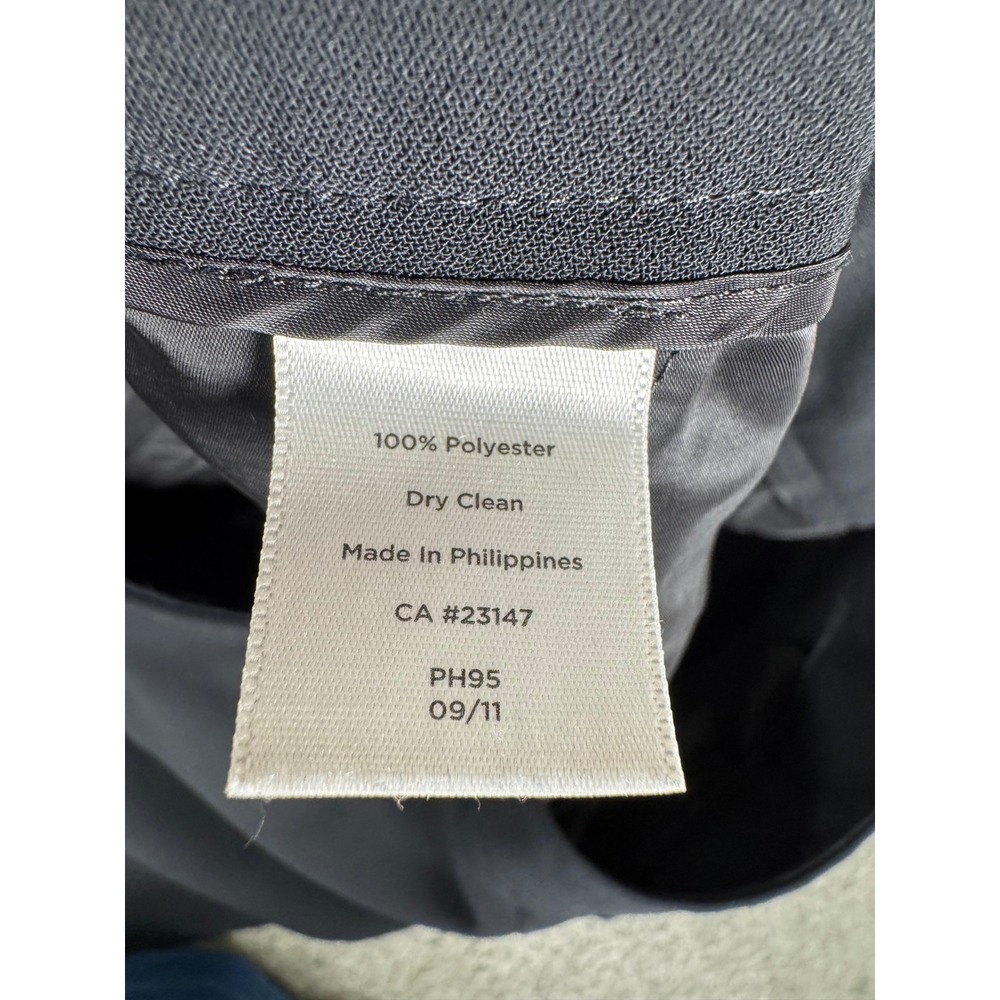 Talbots Heritage Petites Navy Blue Wide Leg Dress Pants 12P PH95 09/11 - Picture 3 of 6